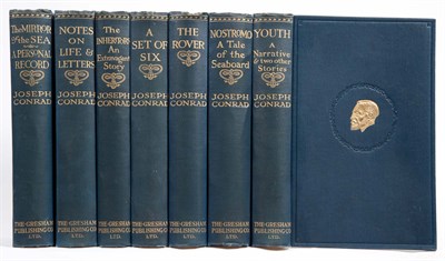Lot 261 - [BINDINGS] CONRAD, JOSEPH. Works. London:...