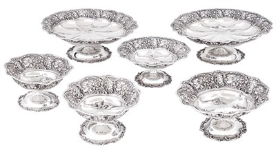 Lot 283 - Set of Six Mauser Mfg. Co. Sterling Silver...