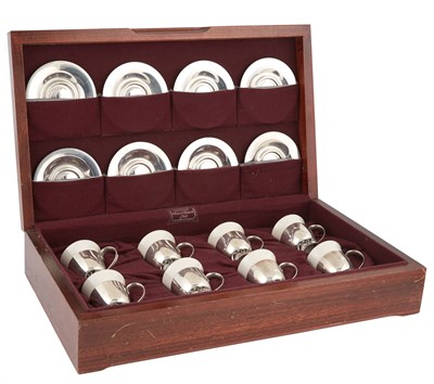 Lot 236 - Cased Set of Eight International Sterling...