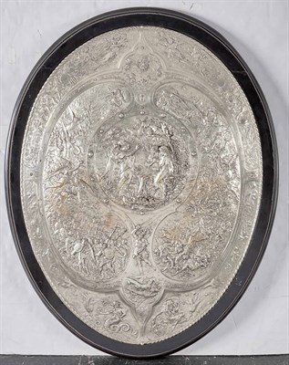 Lot 254 - Elkington & Co. Silver Plated Milton Shield...