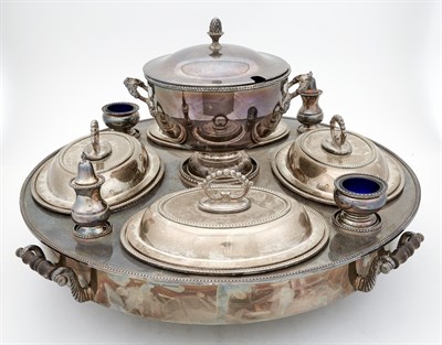 Lot 243 - Strong & Woodhatch George III Style Silver...