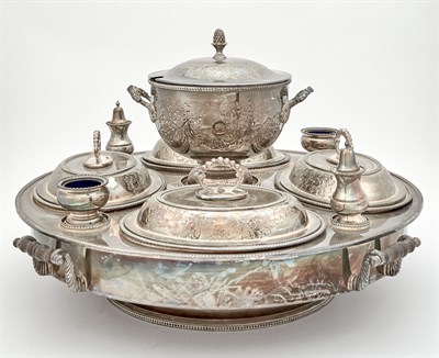 Lot 238 - Strong & Woodhatch George III Style Silver...