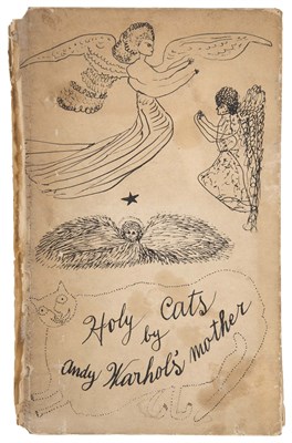 Lot 211 - Andy Warhol HOLY CATS BY ANDY WARHOL'S MOTHER...