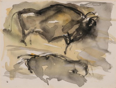 Lot 1026 - Elaine de Kooning American, 1918-1989 Cave...