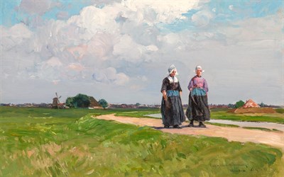 Lot 2019 - Charles Herbert Woodbury American, 1864-1940...
