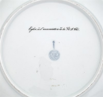 Lot 127 - Two Berlin (K.P.M.) Porcelain Plates with...