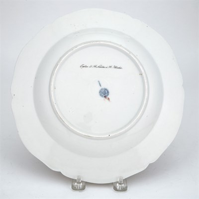 Lot 127 - Two Berlin (K.P.M.) Porcelain Plates with...