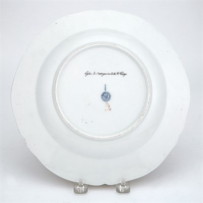 Lot 126 - Two Berlin (K.P.M.) Porcelain Plates with...