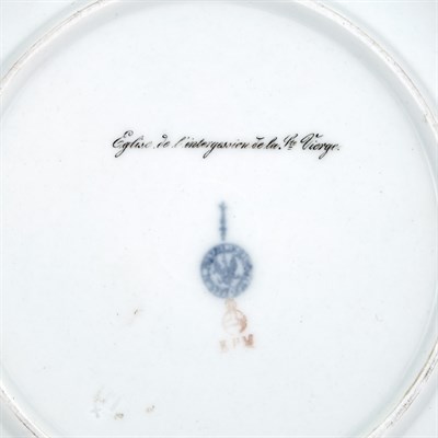 Lot 126 - Two Berlin (K.P.M.) Porcelain Plates with...