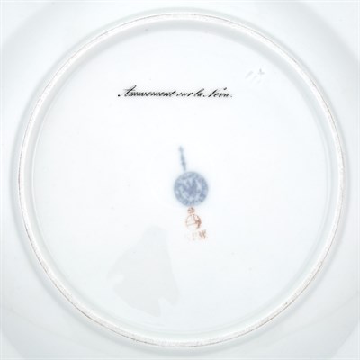 Lot 125 - Two Berlin (K.P.M.) Porcelain Plates with...