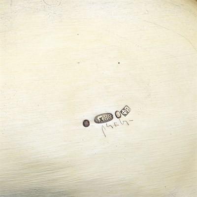 Lot 167 - Russian Silver-Gilt and Cloisonné Enamel Bowl...