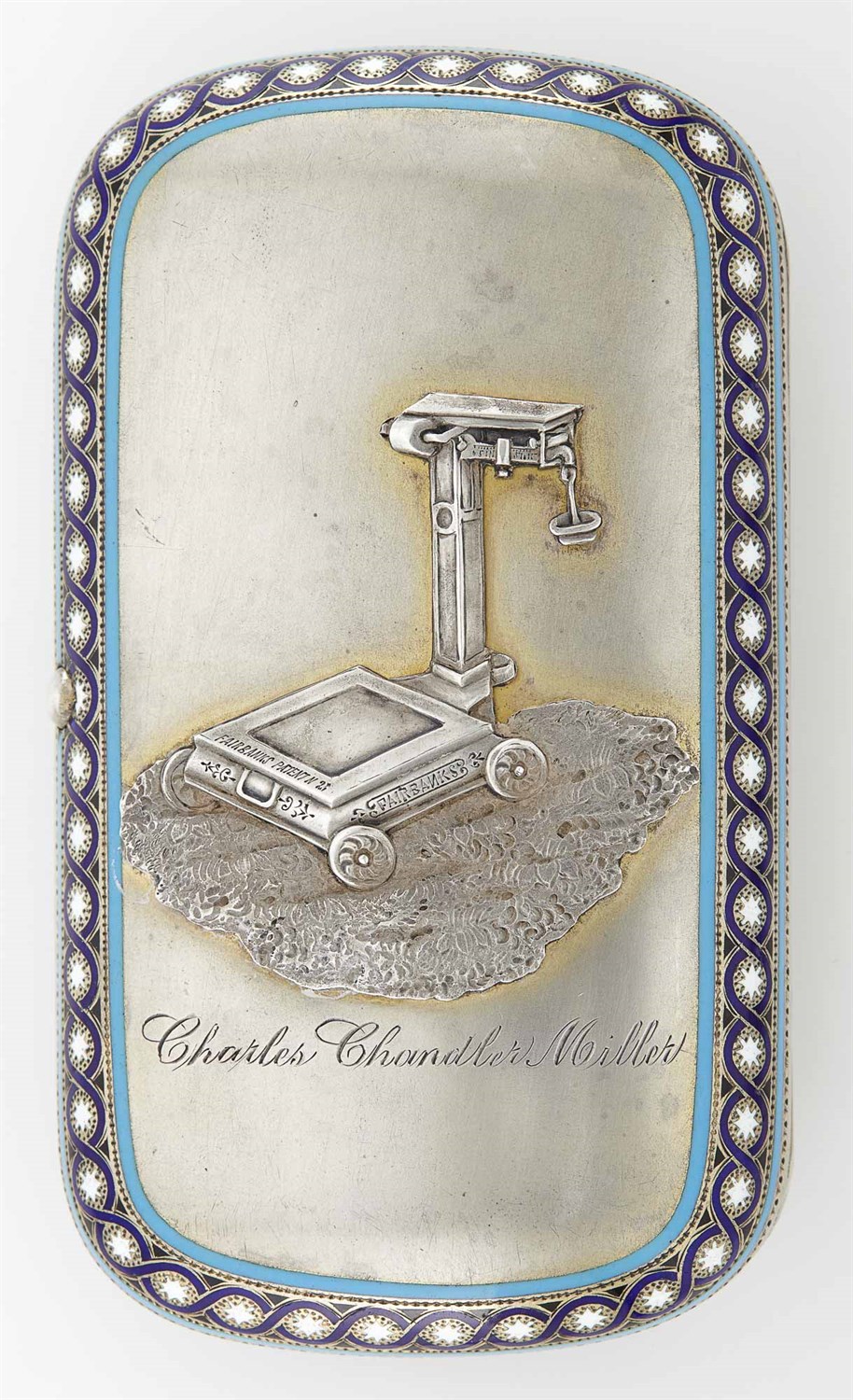 Lot 131 - Russian Silver Champlevé and En Plein Enamel...