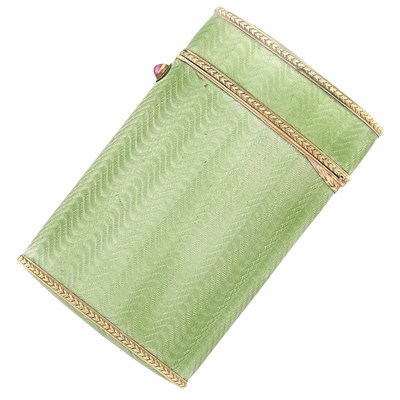 Lot 176 - Fabergé Two-Color Gold-Mounted Silver-Gilt and...