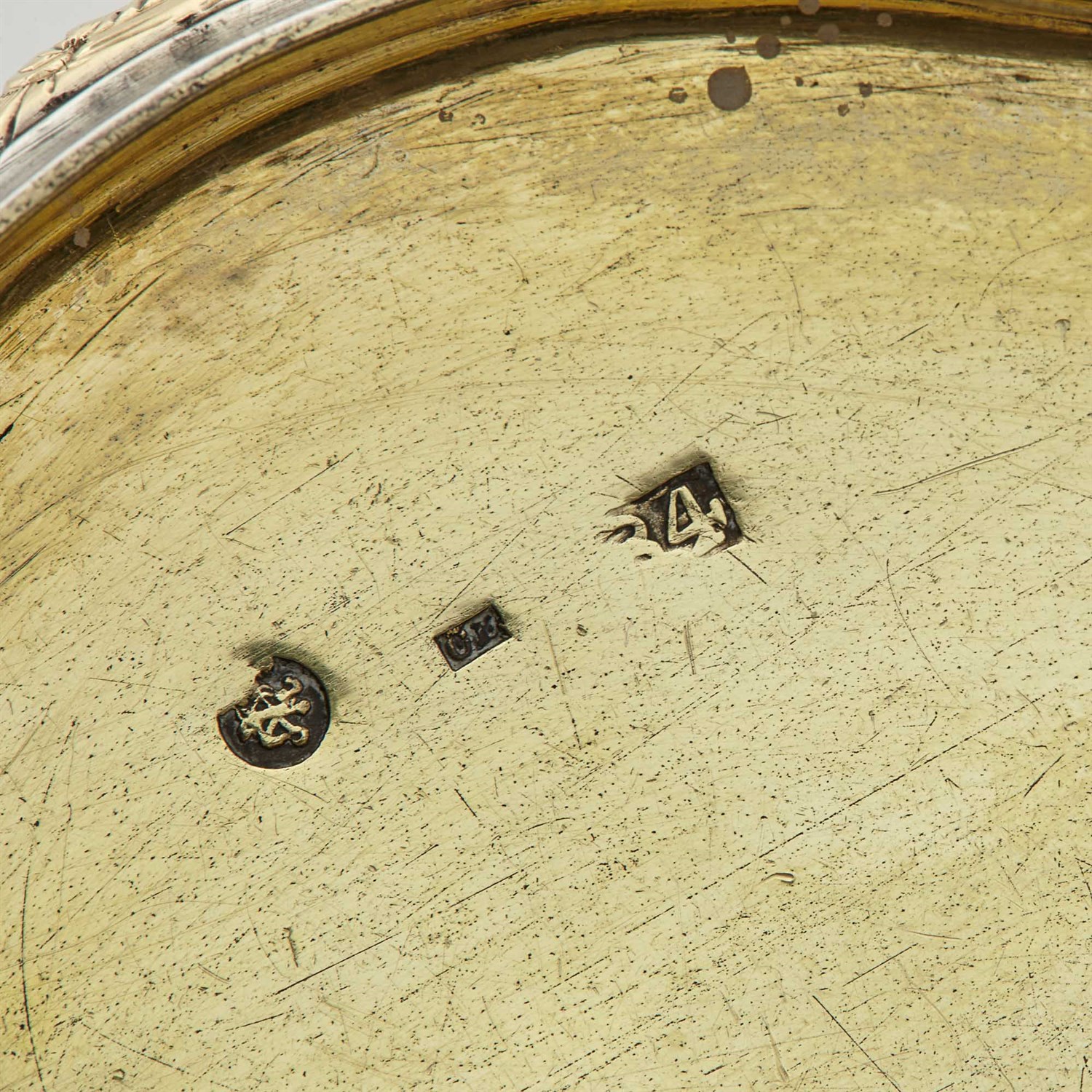 Lot 185 - Russian Parcel-Gilt Silver Snuff Box Maker's...