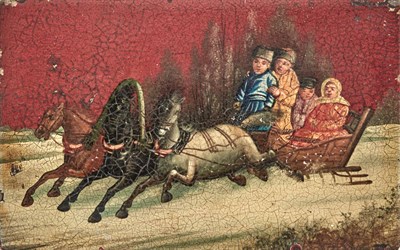 Lot 115 - Russian Lacquered Silver-Gilt Cigar Case and...