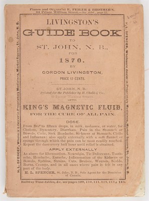 Lot 199 - LIVINGSTON, GORDON Livingston's Guide Book to...