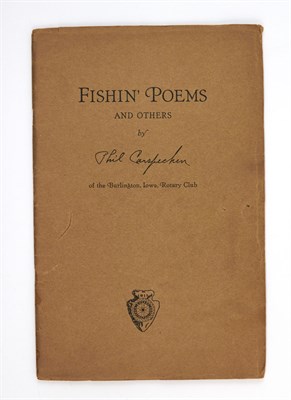 Lot 110 - CARSPECKEN, PHIL F. Fishin' Poems and Others...