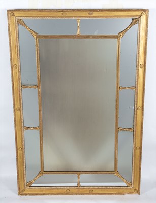 Lot 570 - George III Giltwood Mirror-Framed Mirror With...