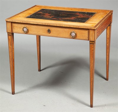 Lot 563 - Dutch Inlaid Satinwood and Chinese Export...