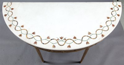 Lot 575 - George III Giltwood Table Circa 1780 The...