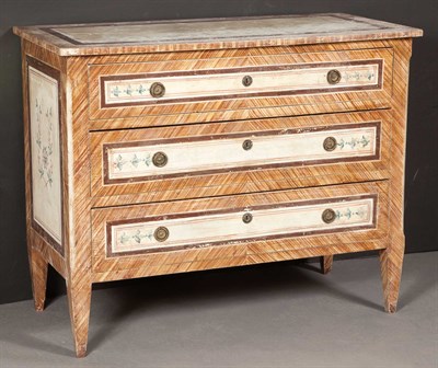 Lot 143 - Italian Neoclassical Style Painted Commode...