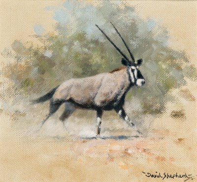 Lot 2121 - David Shepherd British, 1931-2017 Gemsbok...