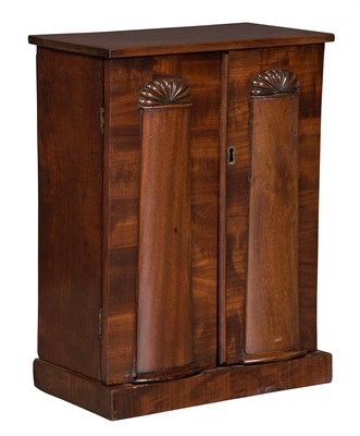Lot 384 - William IV Mahogany Table Cabinet Height 14...