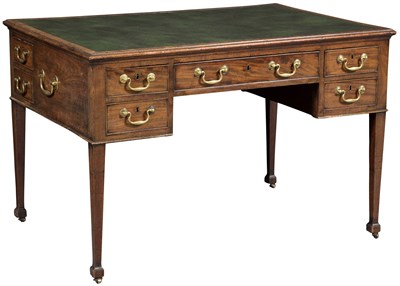 Lot 242 - George III Mahogany Writing Table Circa 1780...