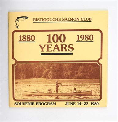 Lot 46 - [ANGLING CLUB] Ristigouche Salmon Club....