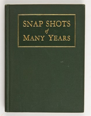 Lot 304 - WILBUR, EDWARD RUSSELL Snap Shots of Many...