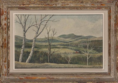 Lot 8 - Fernando Batista American, b. 1925 Landscape...