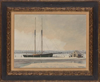 Lot 9 - Fernando Batista American, b. 1925 Fishing...