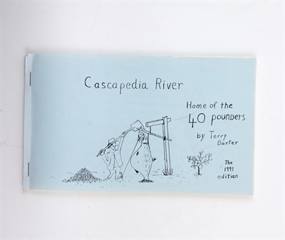 Lot 63 - BARTER, TERRY Cascapedia River. Home of the 40...