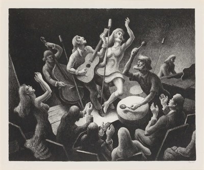 Lot 10 - Thomas Hart Benton YOUTH MUSIC (F. 92)...