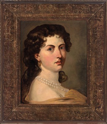 Lot 80 - French School Circa 1820 Portrait of a Lady...