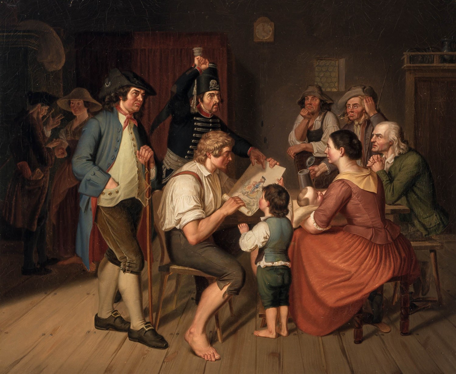 Lot 92 - Basile de Loose Belgian, 1809-1885 The...