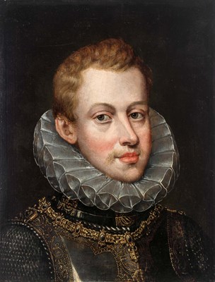 Lot 53 - Spanish School 17th Century Portrait of Philip...