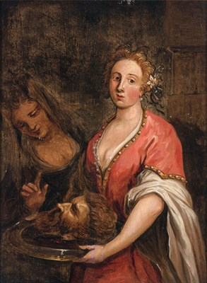 Lot 41 - Attributed to David Teniers the Younger Salome...