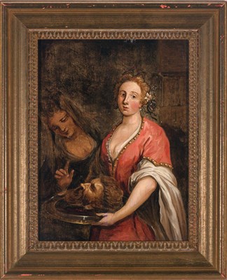 Lot 41 - Attributed to David Teniers the Younger Salome...