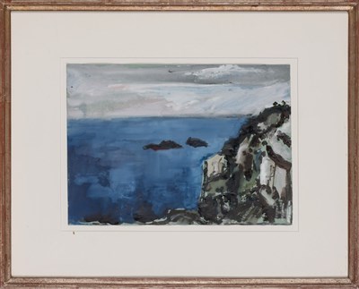 Lot 34 - Klaus Fussman German, b. 1938 Coast of Amalfi,...
