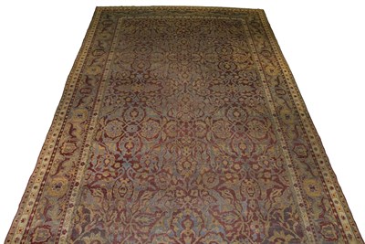 Lot 555 - Agra Carpet North India, late 19th century The...
