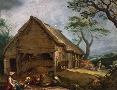 Lot 37 - Abraham Bloemaert Dutch, 1564-1651 Farmstead...