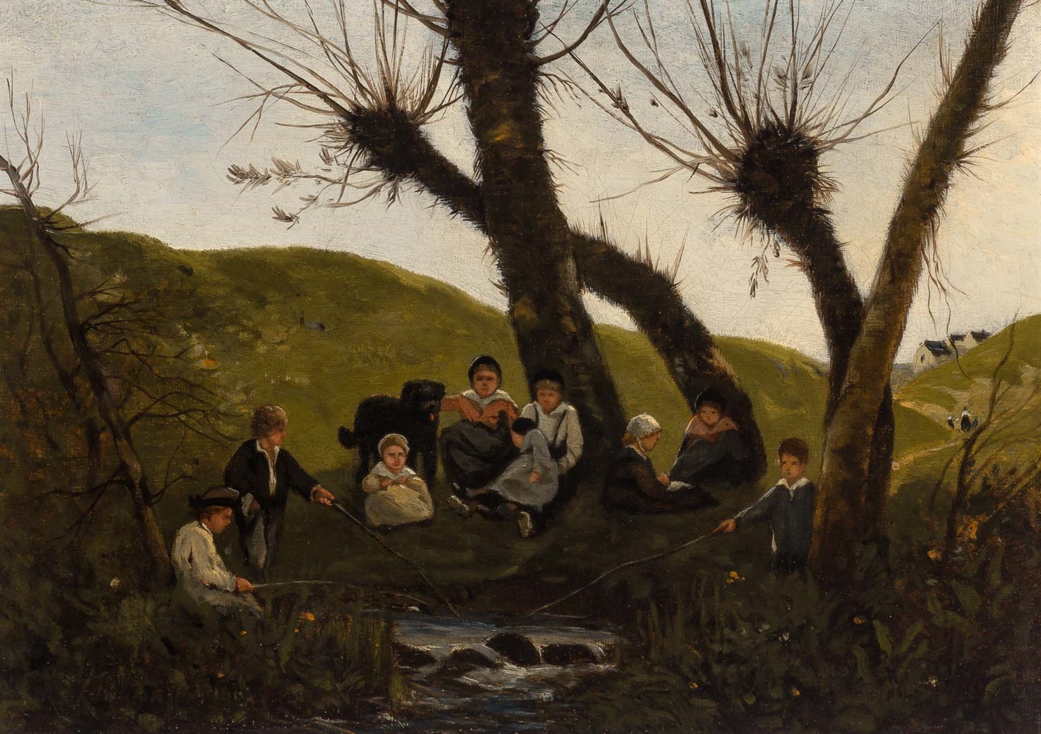 Lot 97 - Henri-Joseph Harpignies French, 1819-1916...