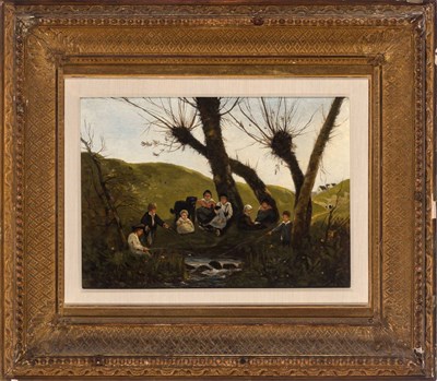 Lot 97 - Henri-Joseph Harpignies French, 1819-1916...