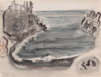 Lot 1043 - John Marin American, 1870-1953 By The Sea,...