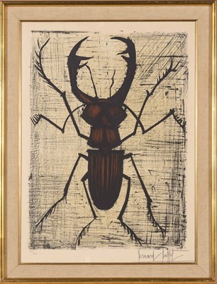 Lot 1124 - Bernard Buffet (1928-1999) LE LUCANE (SORLIER...