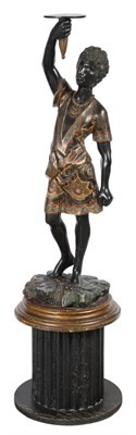 Lot 230 - Venetian Rococo Style Painted and Parcel-Gilt...