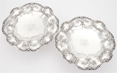 Lot 333 - Pair of Gorham Sterling Silver Compotes 1909...