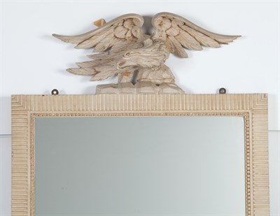 Lot 232 - Pair of Federal Style Painted Pine Mirrors...
