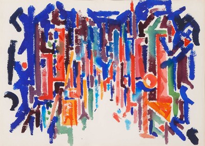 Lot 49 - Carl Riter American, b. 1915 Orientale, 1961...